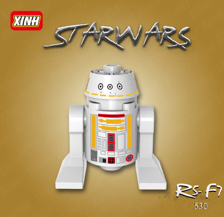XINH Star Wars X0149 Six robots Minifigures