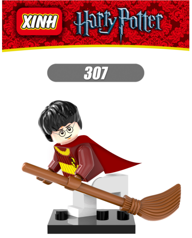 XINH Harry Potter X0121（307-314）Children's Assembly Minifigures