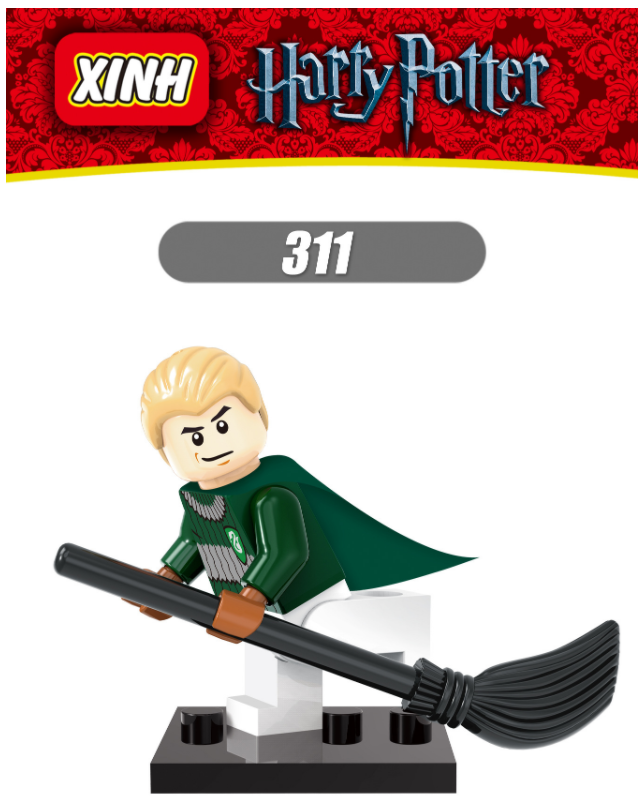 XINH Harry Potter X0121（307-314）Children's Assembly Minifigures