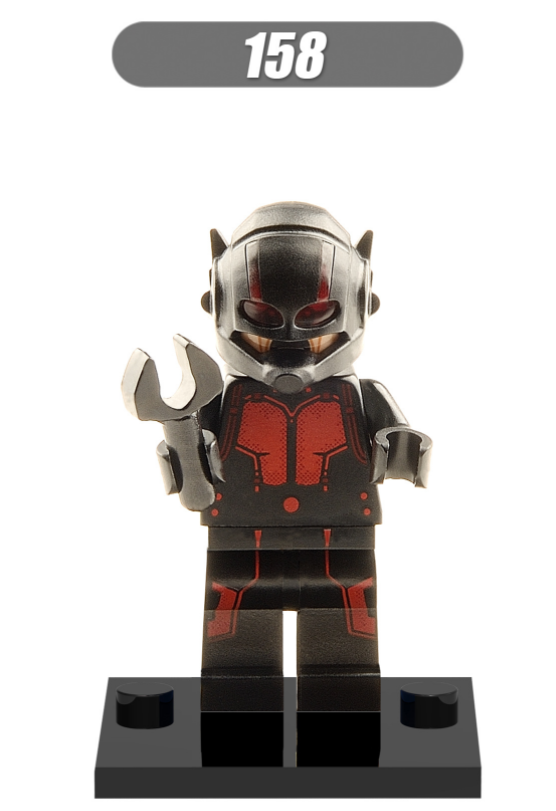 XINH Super Hero Figures X0102 Ant-Man Huang Feng Captain America Minifigures