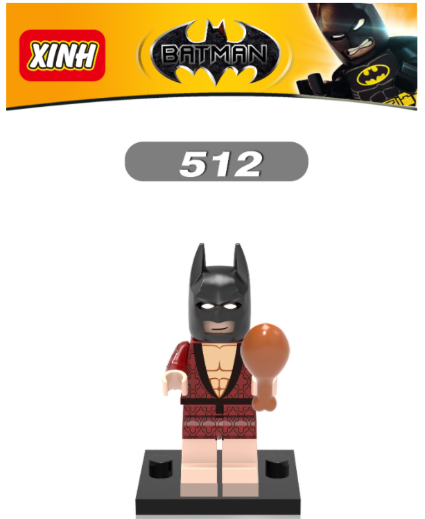 XINH Super Hero Figures X0147 Bat Fairy Batman Minifigures