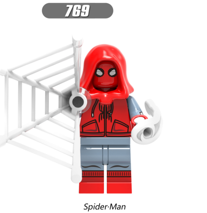 XINH Super Hero Figures X0180 Daredevil Punishes Spider Minifigures