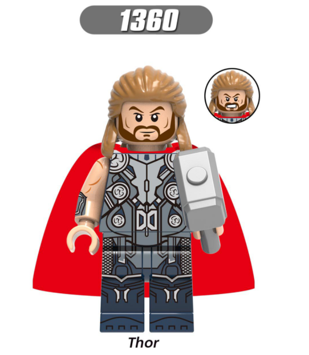 XINH Super Hero Figures X0269 Thor Loki the Frost Giant Minifigures