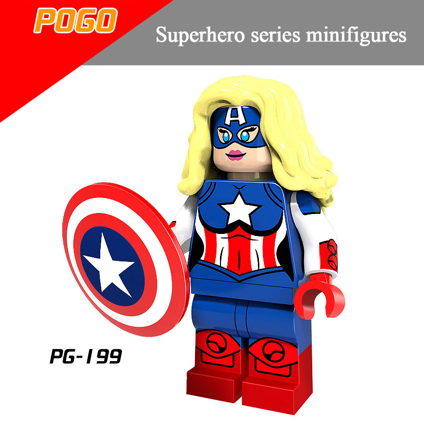 Pogo Superhero Series - PG8056 Hyperion Angel of Death Atom Minifigures
