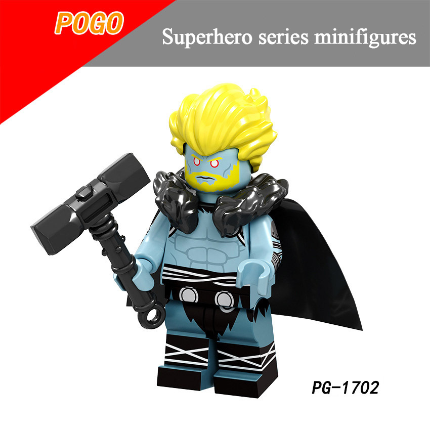 Pogo Superhero Series - PG8194 Frost Thor Killer Toxin Robot Robin Minifigures