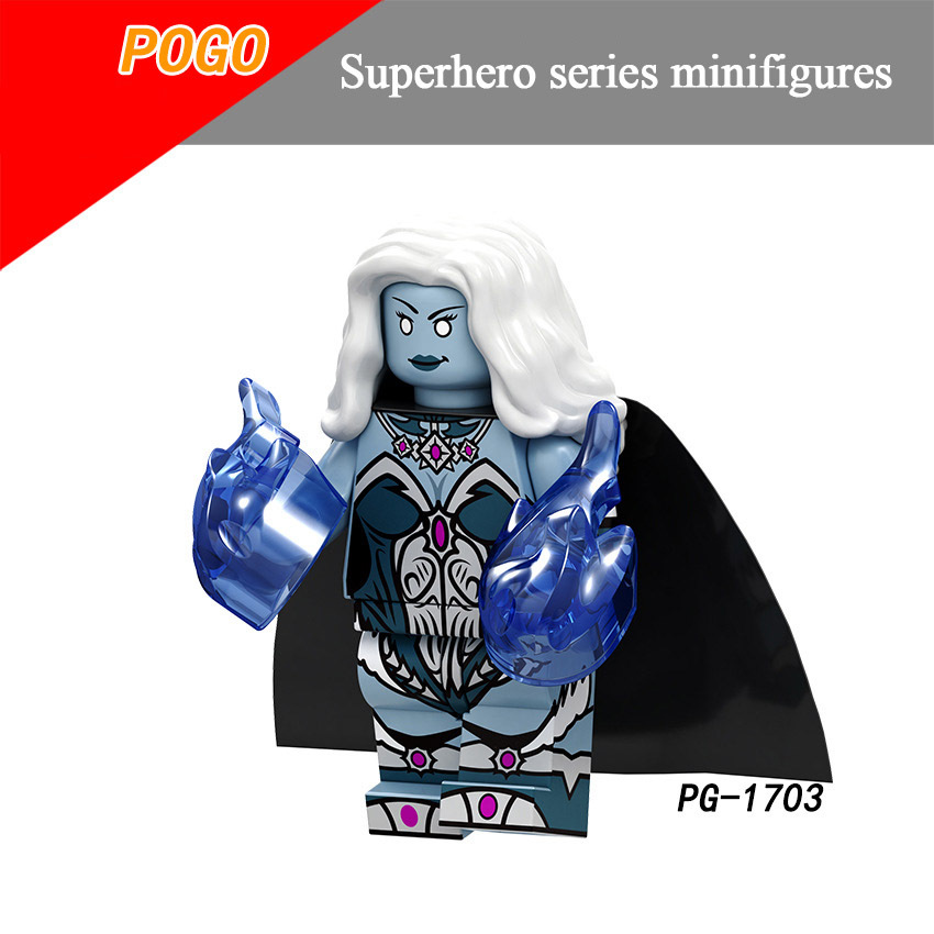 Pogo Superhero Series - PG8194 Frost Thor Killer Toxin Robot Robin Minifigures