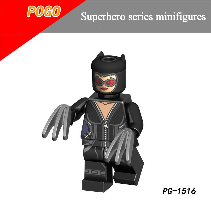 Pogo Superhero Series - PG8122 The Master of Model Fang Hulk Ares Gorgon Cat Minifigures