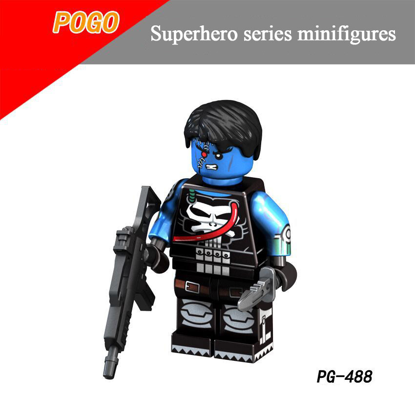 Pogo Superhero Series - PG8154 Batman Punisher Darksiders Minifigures
