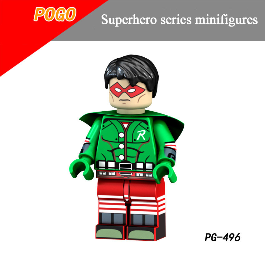 Pogo Superhero Series - PG8153 Scarecrow Panther Martian Superman Lana Blue Minifigures