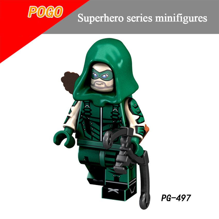 Pogo Superhero Series - PG8153 Scarecrow Panther Martian Superman Lana Blue Minifigures
