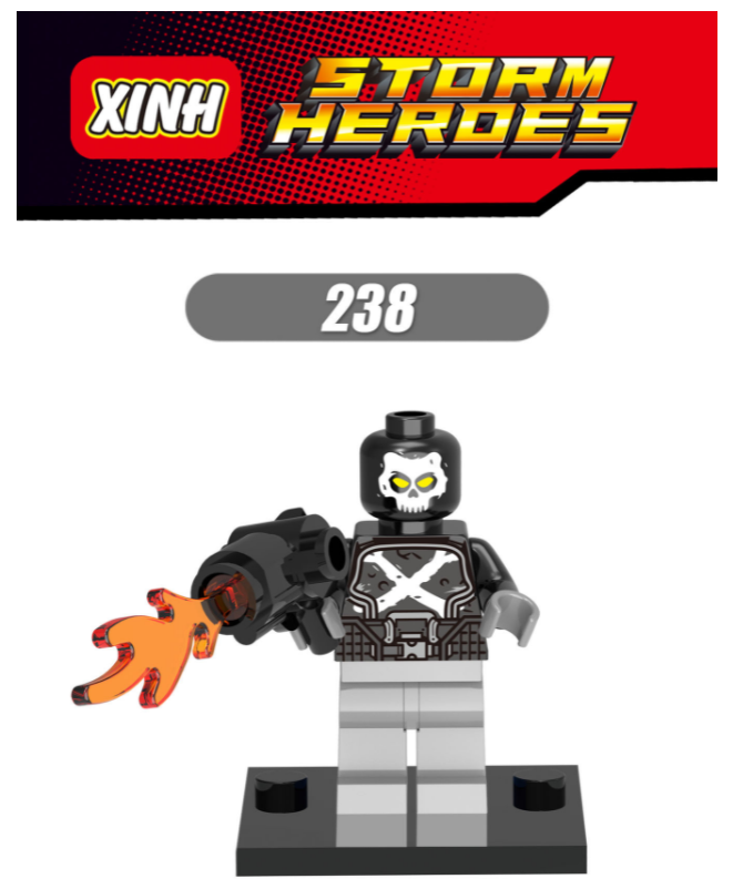 XINH Super Hero Figures X0110 Avengers Captain America Minifigures