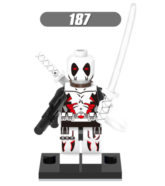 XINH Super Hero Figures X0101 Deadpool 8 Villains To Choose From Minifigures