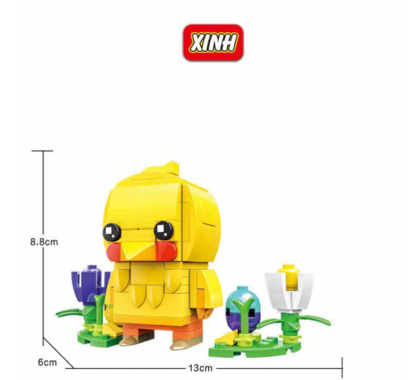 XINH Super Hero Figures 8916+8917 Easter Stand Minifigures