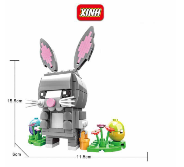 XINH Super Hero Figures 8916+8917 Easter Stand Minifigures