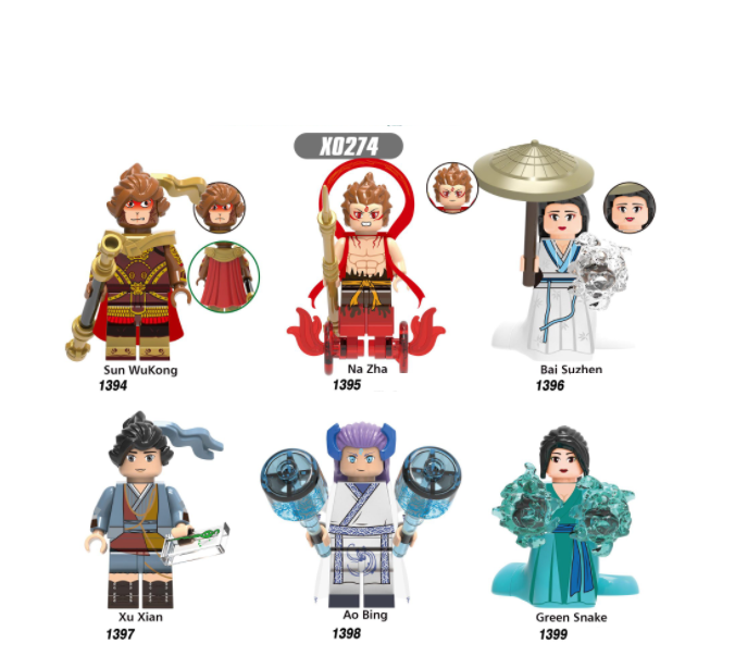 XINH Super Hero Figures X0274 Anime Myth Minifigures