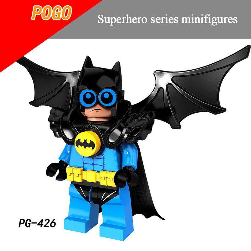Pogo Superhero Series - PG8111 Robin Nagya Dr. Egghead Harlequin Minifigures