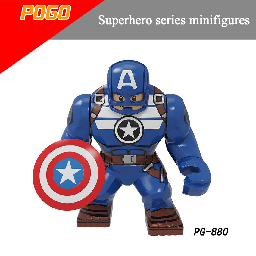 Pogo Superhero Series - PG8263 Assemble The Granular Building Blocks Minifigures