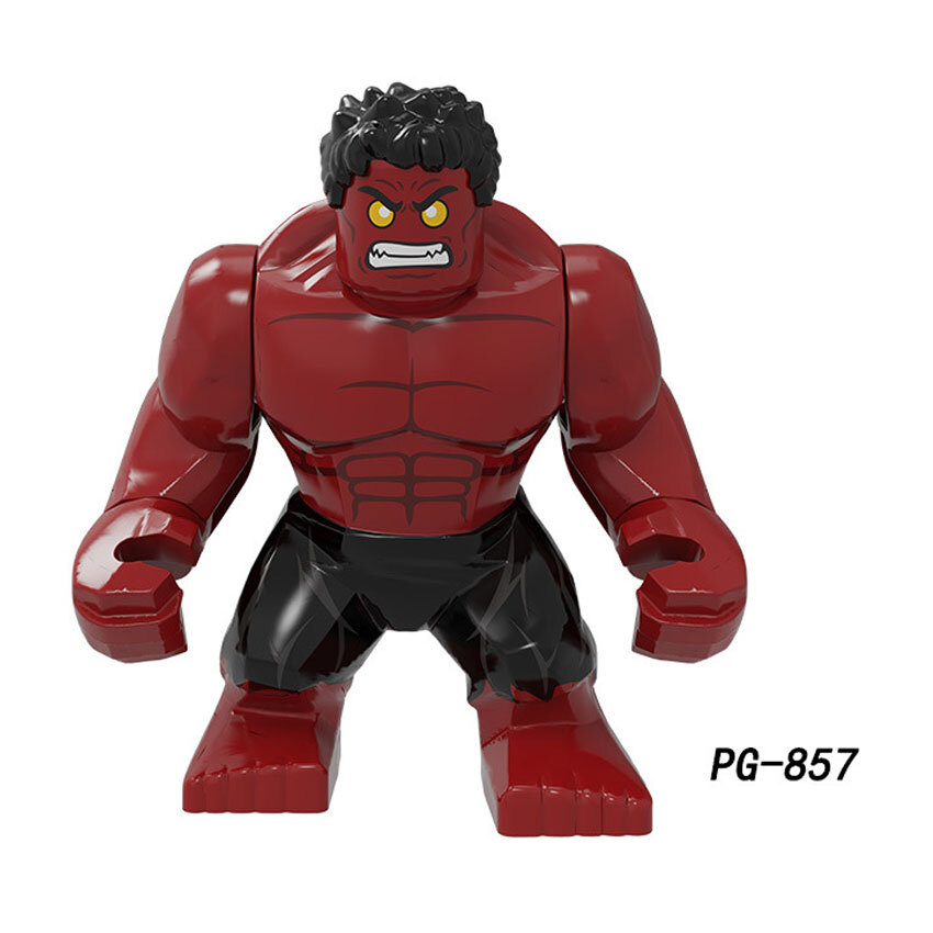 Pogo Superhero Series - PG8262 Iron Man Black Panther Captain America Minifigures
