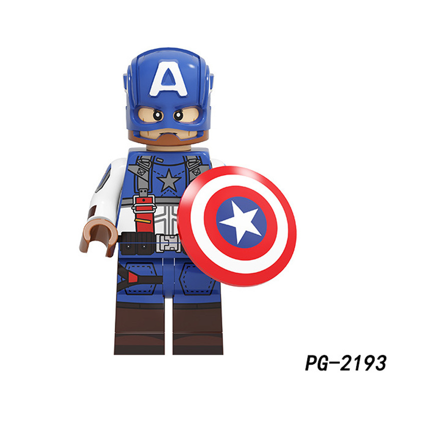 Pogo Superhero Series - PG8271 Iron Man Hulk Rocky Minifigures