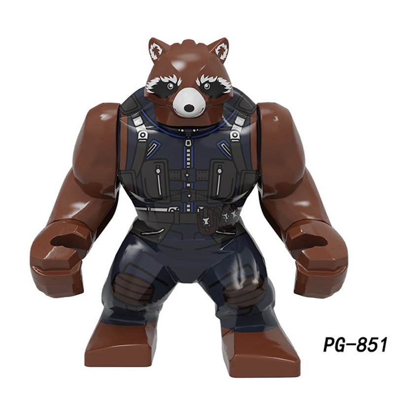 Pogo Superhero Series - PG8261 Iron Man Captain America Hulk Minifigures