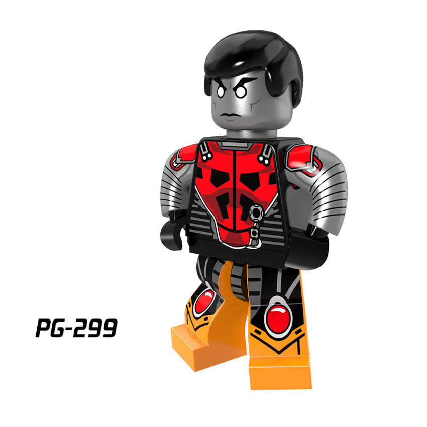 Pogo Superhero Series - PG8083 Colossus Saber-toothed Tiger Bishop Executioner Minifigures