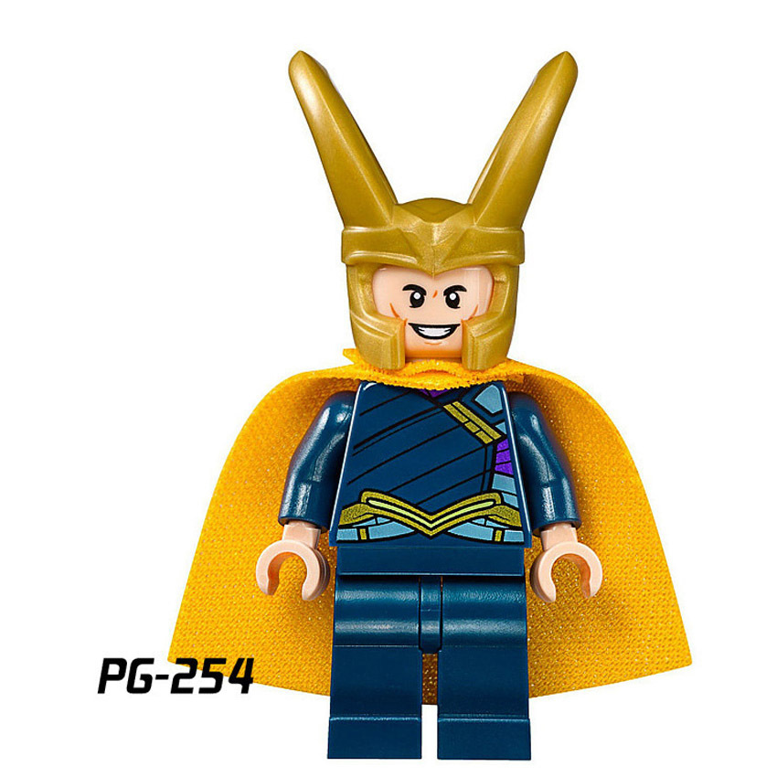 Pogo Superhero Series - PG8064 Thor  Loki butler Double-faced Man The Flash Minifigures