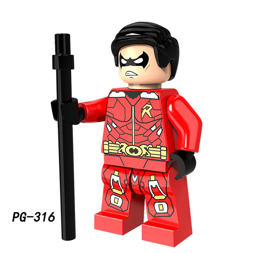 Pogo Superhero Series - PG8103 Quantum suit Iron Man Captain America Hawkeye Hulk Minifigures