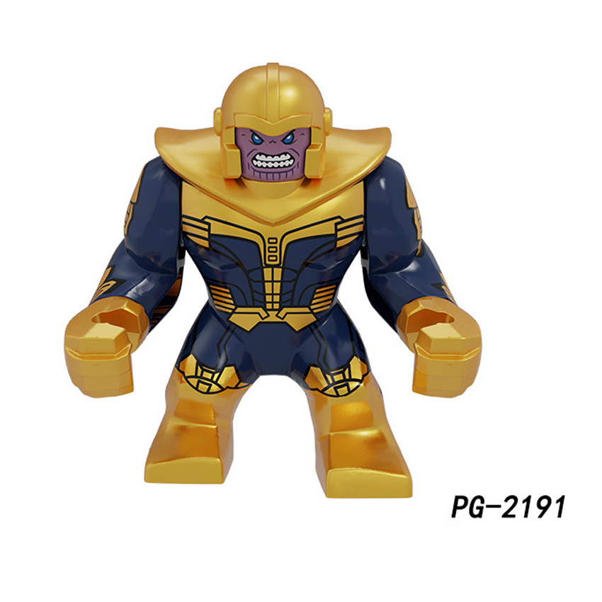 Pogo Superhero Series - PG8257 Quantum suit Iron Man Captain America Hawkeye Hulk Minifigures