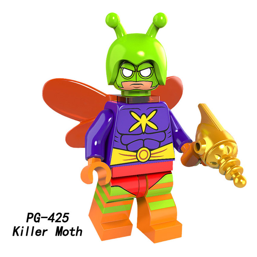 Pogo Superhero Series - PG8110 Alfu Music Joker Mage Batman Green Arrow Minifigures