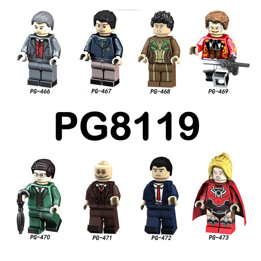 Pogo Superhero Series - PG8119 Alfred Series Minifigures