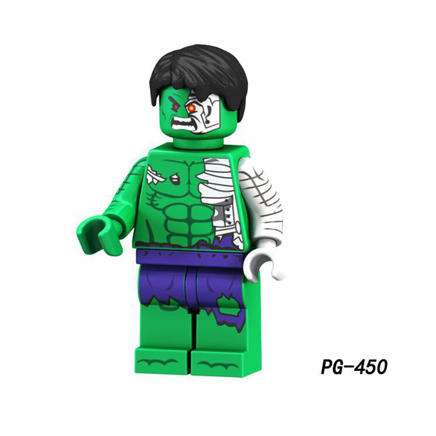Pogo Superhero Series - PG8117 Hulk Winter Soldier Minifigures