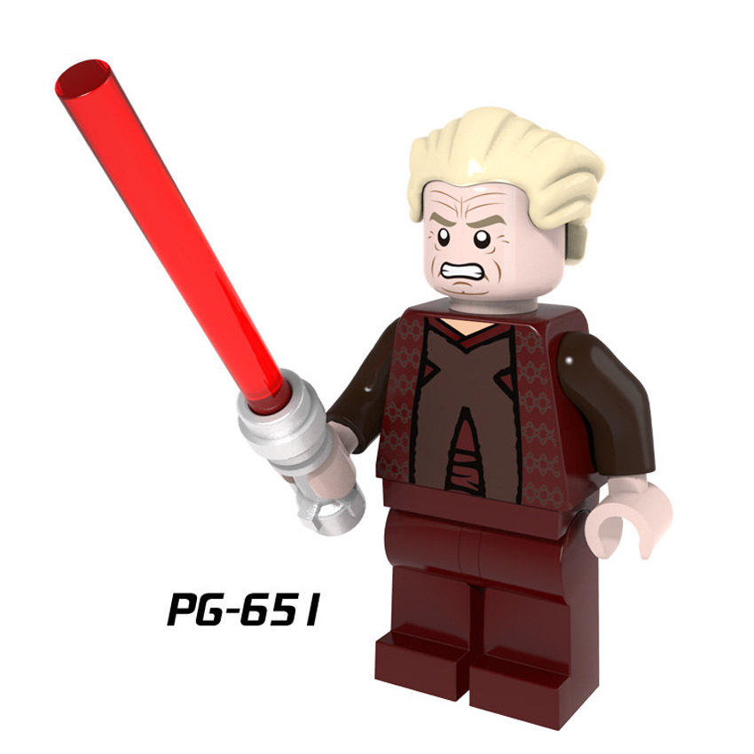 Pogo Star Wars Series - PG8021 Palpatine Jedi Sith Knight Minifigures