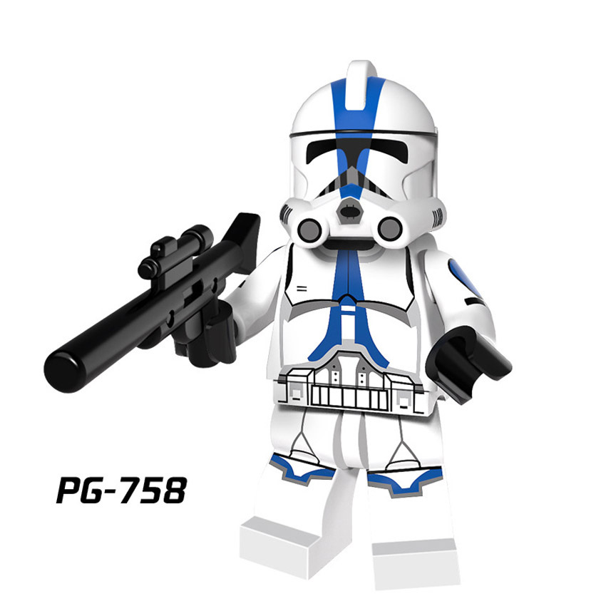 Pogo Star Wars Series - PG8078 Clone Trooper Assembled Minifigures