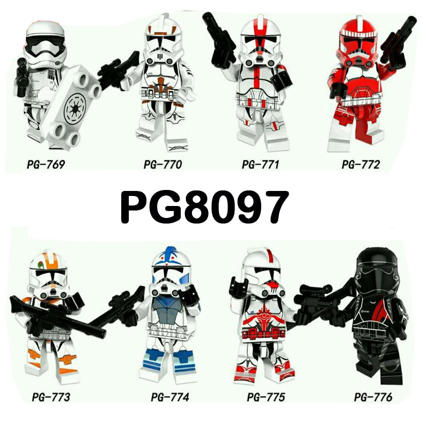 Pogo Star Wars Series - PG8097 Clone Trooper Puzzle Minifigures