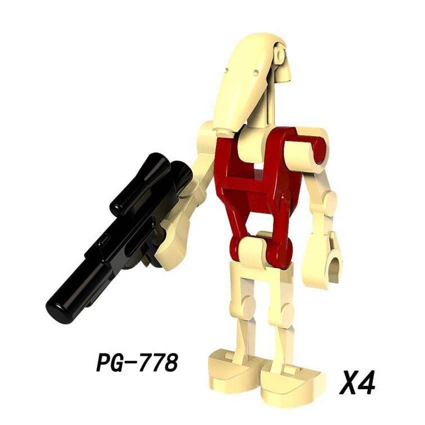 Pogo Superhero Series - PG8099 Battle Robot Minifigures