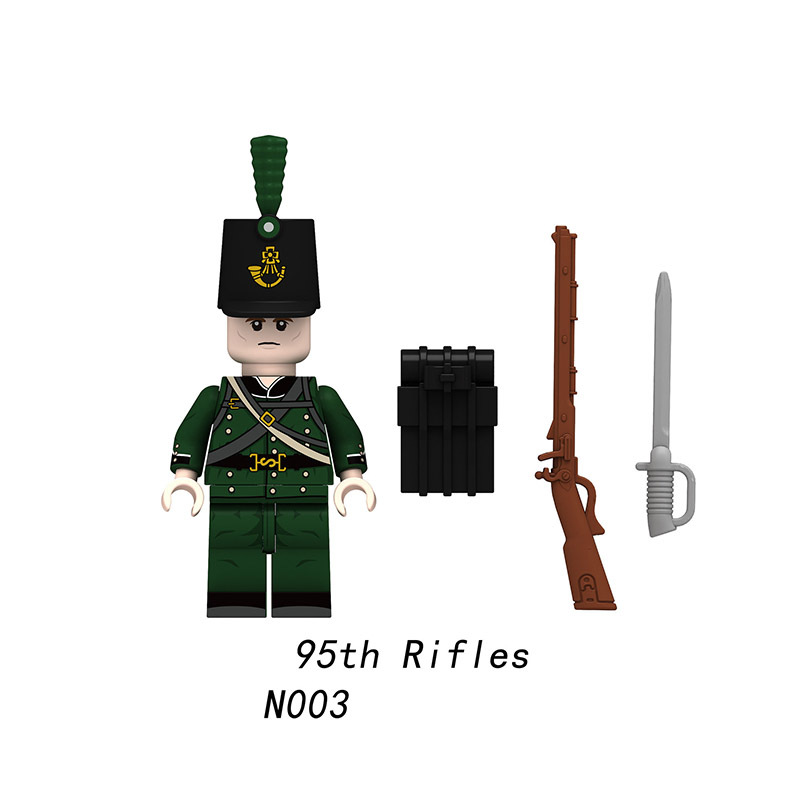 Third Party Series - National Army British French Fusilier Grenadier Of The Old Guard Minifigures
