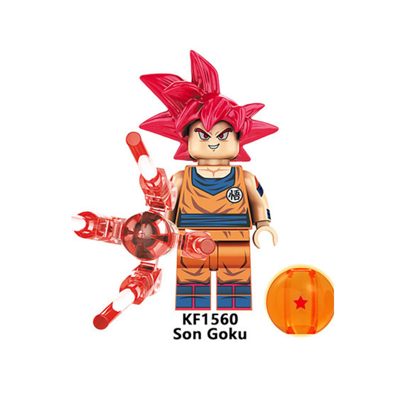 Kopf Dragon Ball Series KF6142 - Son GoKu Vegeta Vegetto Zamasu Broli Minifigure