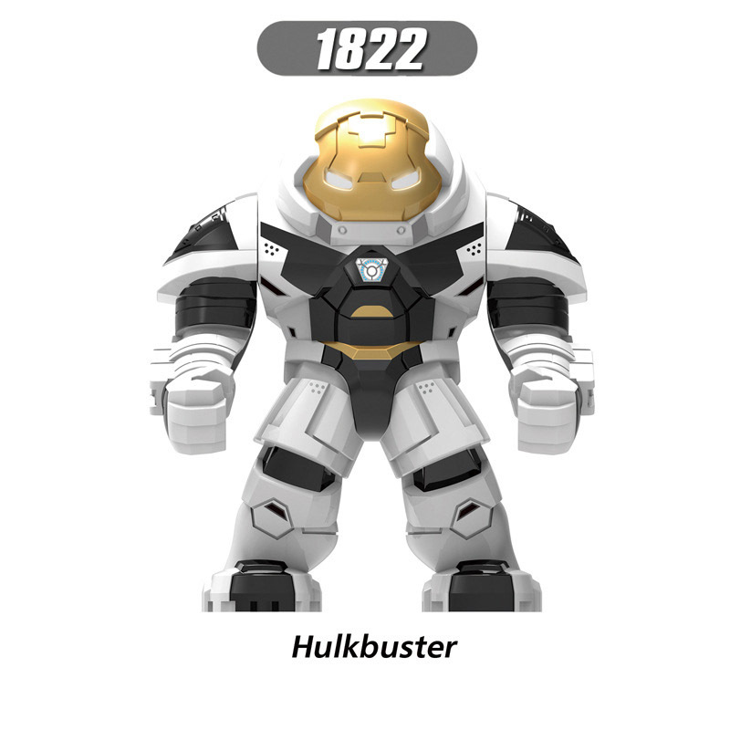 XINH Super Hero Figures -  Hulkbuster MK37 Light Green Mecha Minifigures