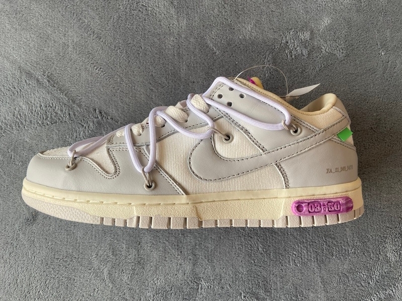 nike off white the 50 dunk pack
