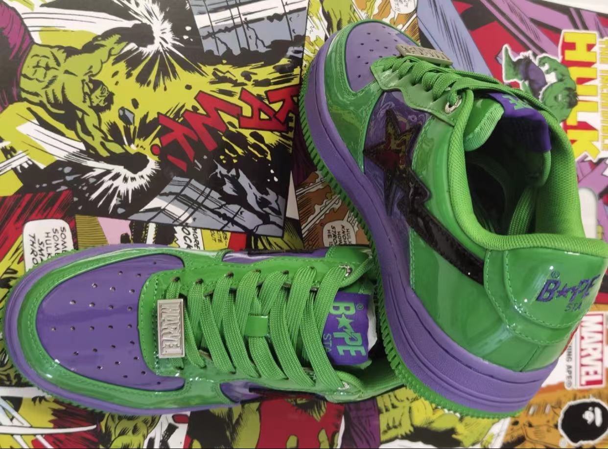 PK God Batch A Bathing Ape Bape Sta Marvel Comics Hulk 001FWI731904 ...