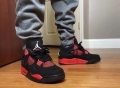 I compared red thunder 4s I bought from Pkstockx to my friend's and can't see any difference at all！Damn