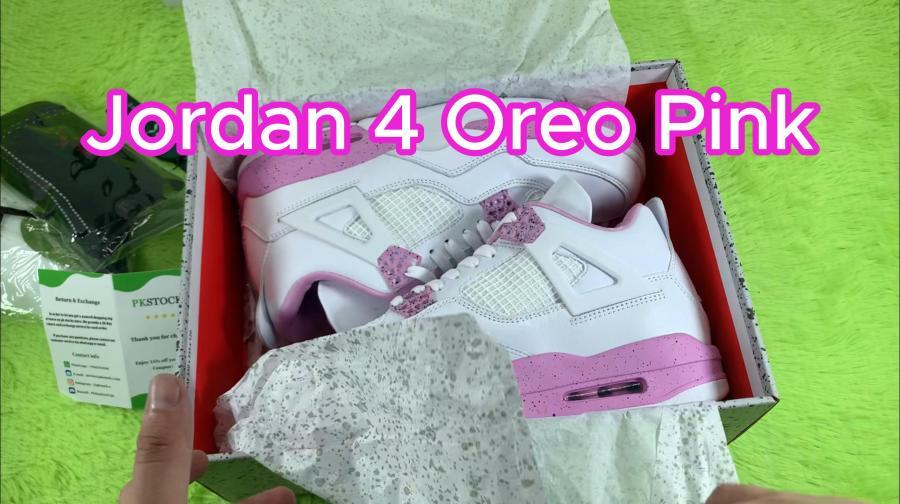 jordan 4 pink oreo quality check Pk Stockx