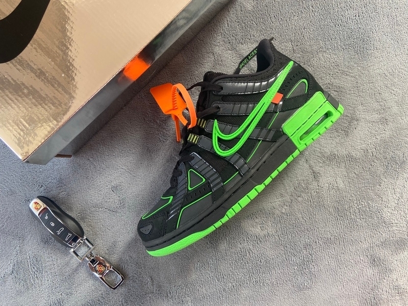 PK God Batch Nike Air Rubber Dunk Off-White Green Strike CU6015-001 - Pk Stockx