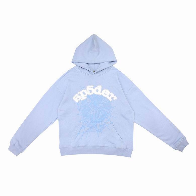 Sp5der Hoodie Sky Blue - Pk Stockx