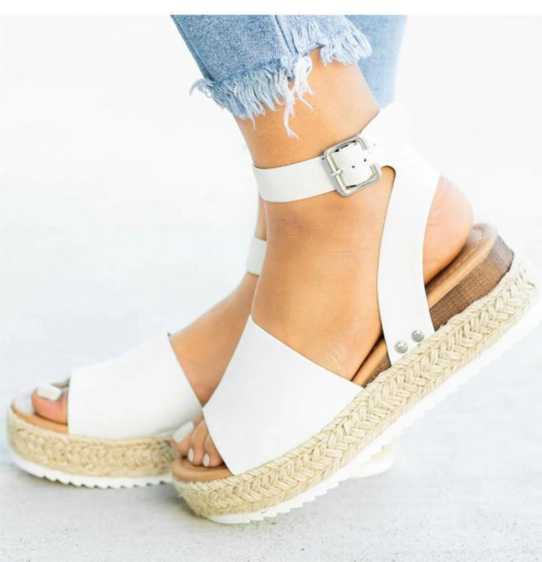 womens summer wedge shoes