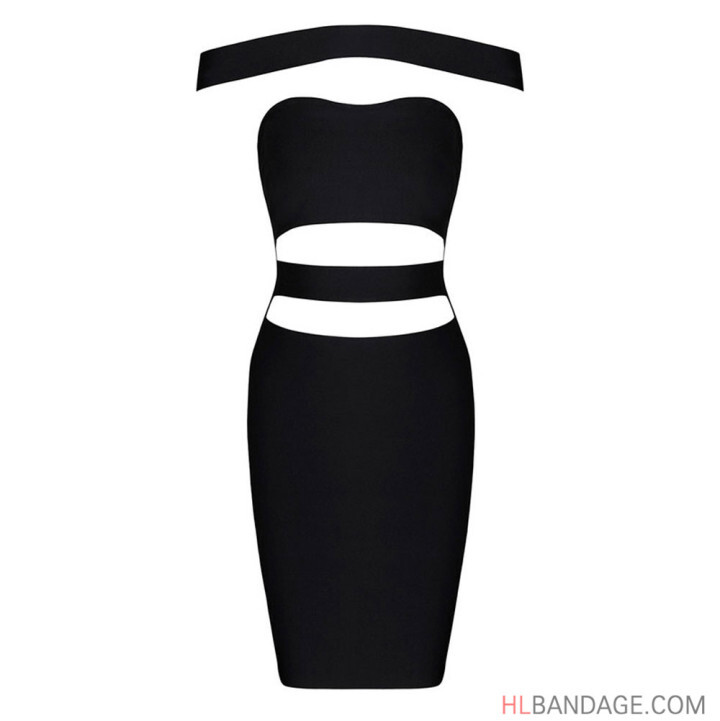 olive green bandage dress