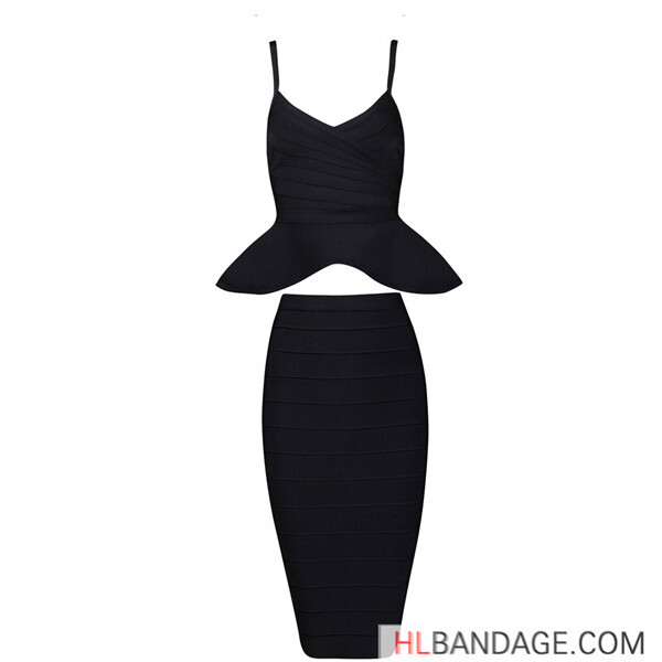 High Quality 2 Piece Bandage Dress 2016 New Arrivals 