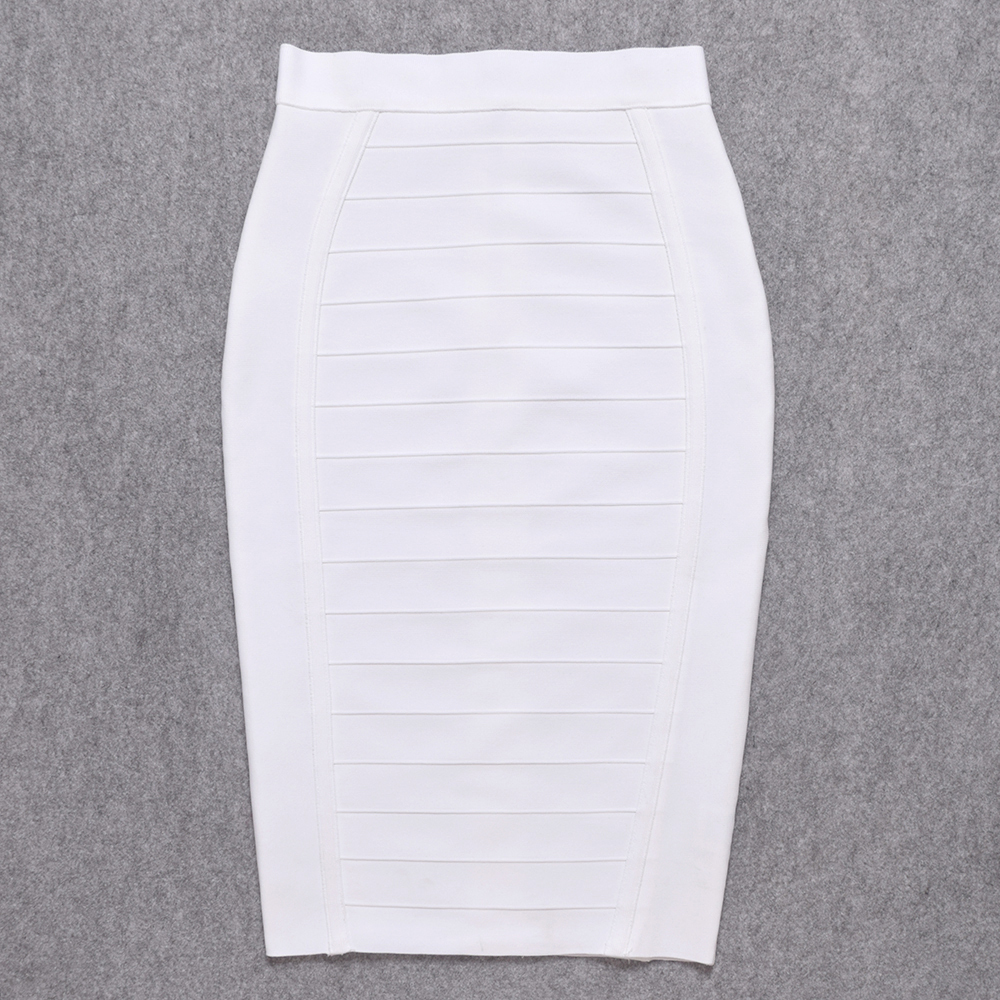 White bandage skirt clearance