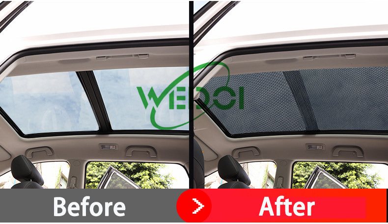 New Roof Sunshade For Toyota Corolla Cross Car Curtain Custom-fit Sunshade Window Visors Car Blinds 