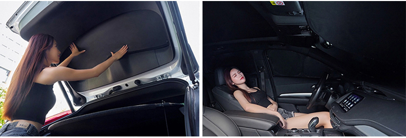 Factory NEW Car Sunshade Privacy Film for Toyota Corolla Cross Car Side Windows Sun Shade Customized Sun Visor 